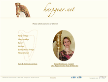 Tablet Screenshot of harpgear.net